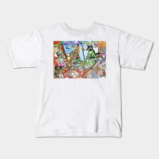 Christmas Day in Norway Kids T-Shirt